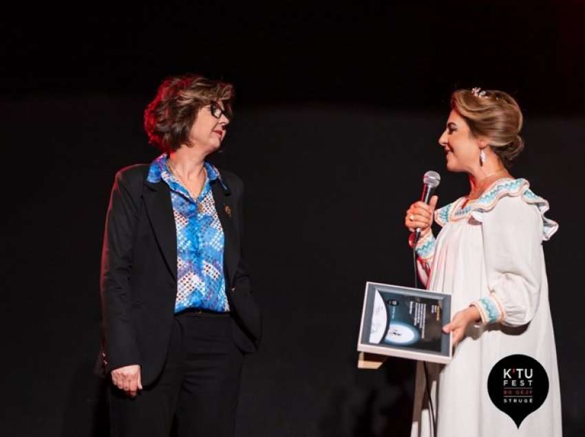 Dijana Toska nderohet me çmimin Ars Gratia Artis të Festivalit “K’tu Fest”