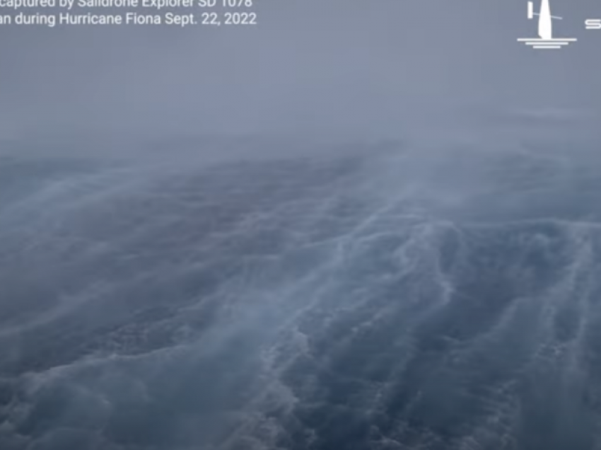 Dallgë deri në 15 metra e erëra me shpejtësi 160 kmh, shkencëtarët dërgojnë dronin në “syrin” e Uraganit Fiona