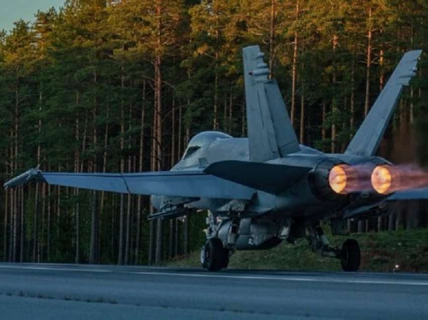 ​Finlanda mbyll autostradën për shkak të stërvitjes së avionëve luftarakë