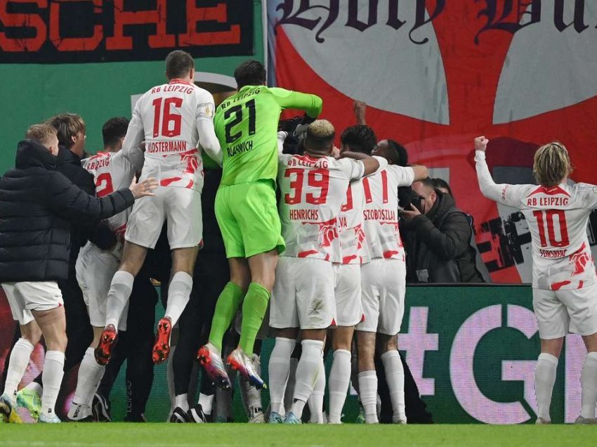 Dortmundi zhgënjen, Leipzigu e eliminon nga Kupa e Gjermanisë