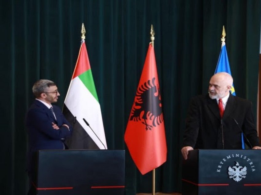 Shqipëria dhe Emiratet e Bashkuara Arabe nënshkruajnë marrëveshje për siguri kibernetike