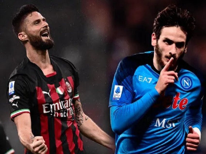 Derbi italian në Ligën e Kampionëve mes Milanit dhe Napolit