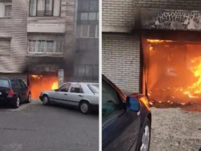  Zjarr në hyrje të një ndërtese në Prishtinë, dalin detaje nga policia