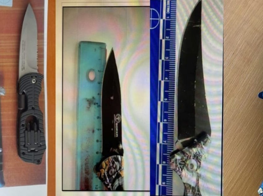 Kontroll nëpër shkolla, Policia konfiskon disa thika