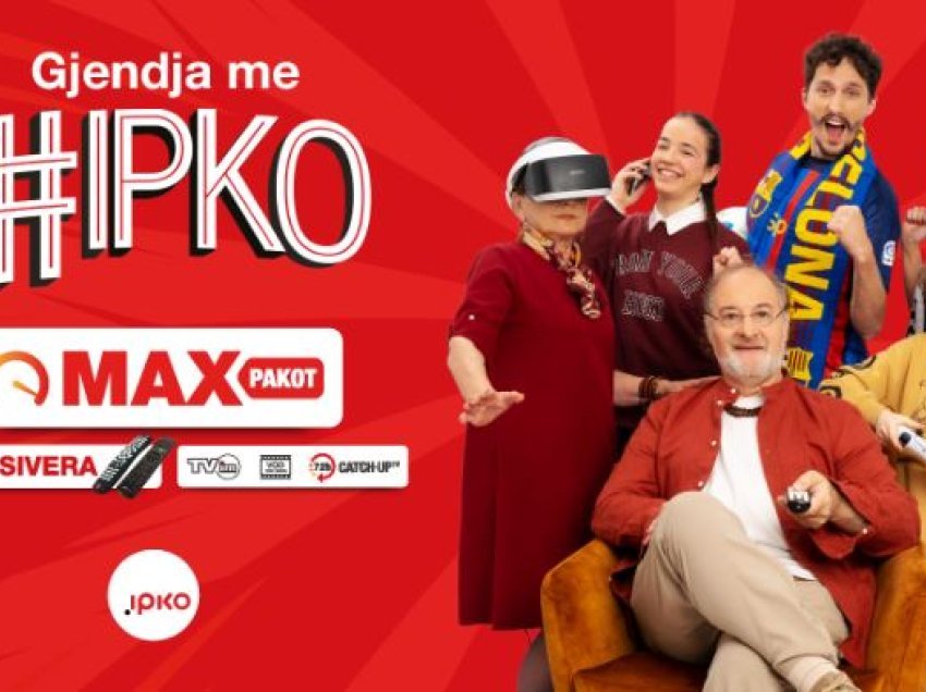 IPKO: Ofruesi më i shpejtë dhe më i qëndrueshëm i internetit me përmbajtjen  më të mirë televizive në Kosovë