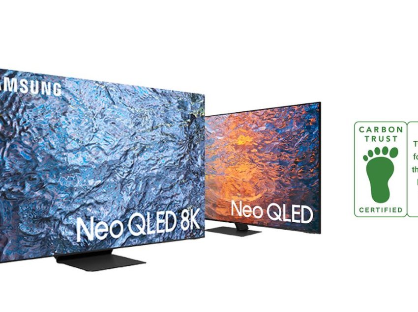 Linja e televizorëve Neo QLED Samsung 2023 vlerësohet me certifikatën “Reducing CO2” nga Carbon Trust
