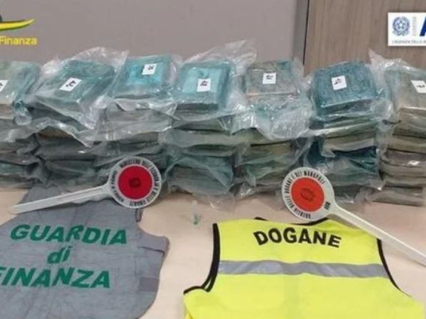 85 kg kokainë e fshehur në banane, arrestohet shqiptari në Itali