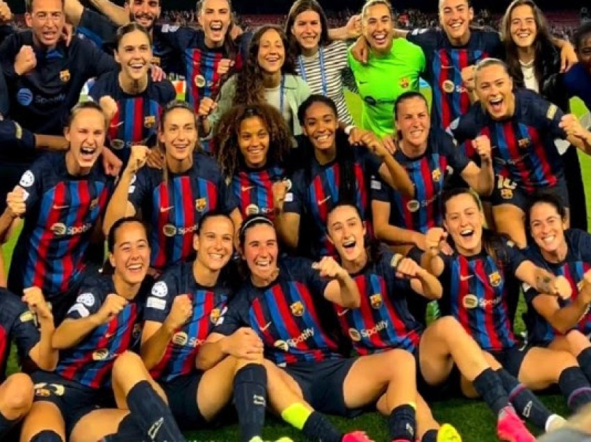 Vashat e Barcelonës arrijnë në finale të Ligës së Kampionëve për femra