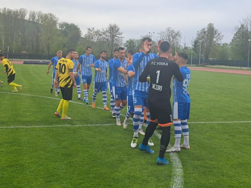 Dy skuadra shqiptare kryesojnë në Ligën e Dytë të Maqedonisë, kështu duket tabela