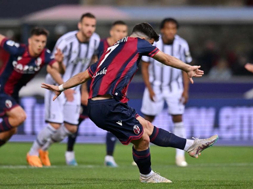Milik humb penalltinë, Bologna baras me Juventusin
