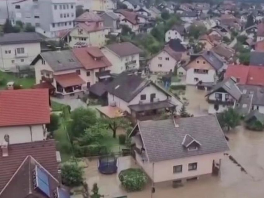 Gjendje e rëndë në Slloveni pas shiut të rrëmbyeshëm