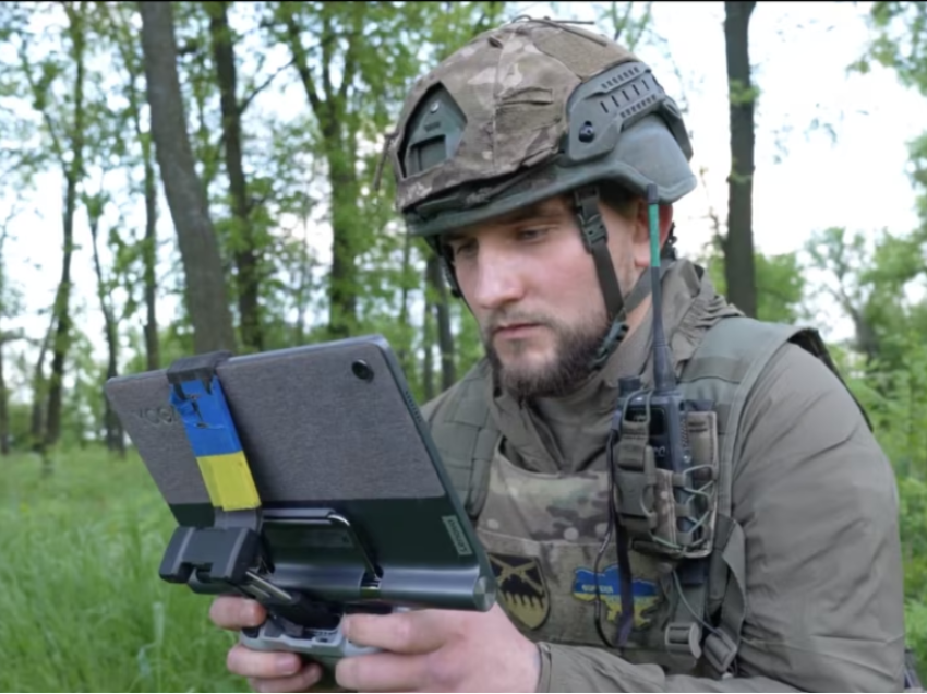 Përdorimi i dronëve luftarakë në Ukrainë