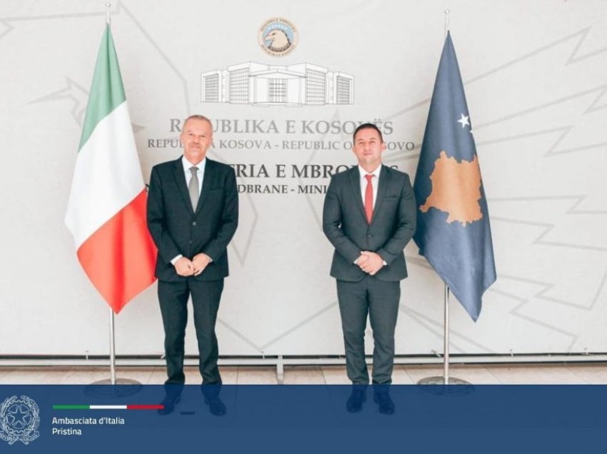 Ambasadori italian falënderon Mehajn për bashkëpunimin