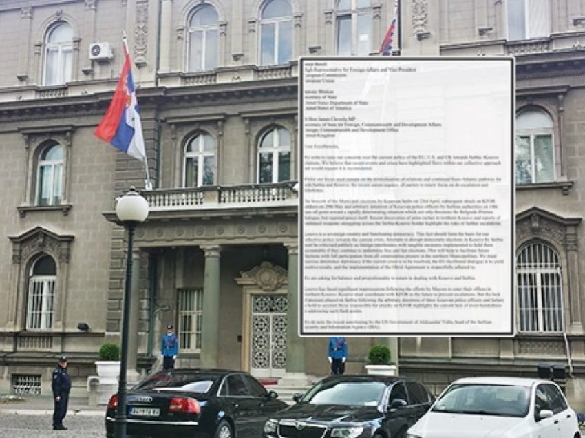 Letra e ligjvënësve amerikanë dhe evropianë alarmon Serbinë