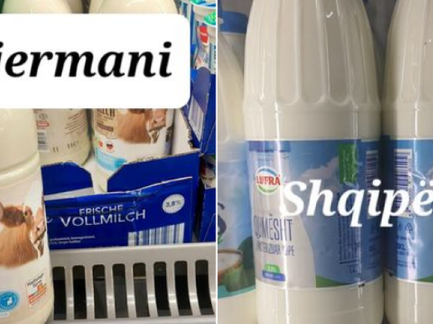 Eksperti i ekonomisë krahason çmimet: Në Gjermani qumështi më i lirë se në Shqipëri!