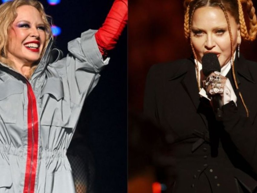 Kylie Minogue i dërgon mesazh mbështetje Madonna-s pas sprovës së saj shëndetësore 