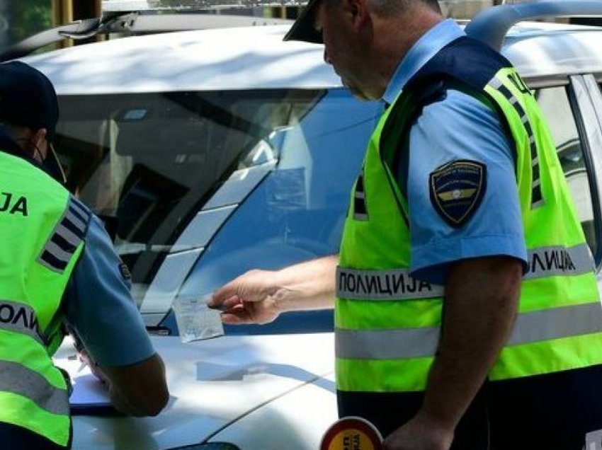 Sanksionohen 174 shoferë në Shkup, 38 për vozitje të shpejtë
