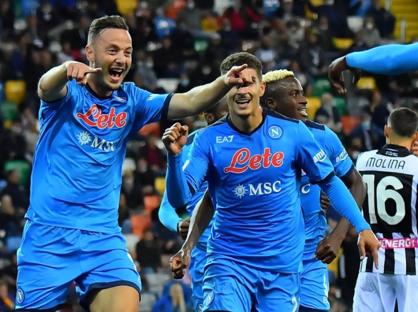 Napoli rikthen baraspeshën ndaj Frosinones