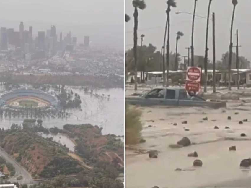 Kaos në Kaliforni: Përveç stuhisë Hilary, shteti amerikan u godit edhe nga një tërmet