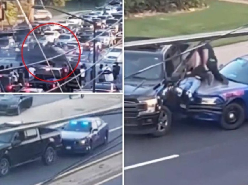 Derisa ikte nga policia në Atlanta shtypi kalimtarët e rastit me veturë – publikohen pamjet rrëqethëse