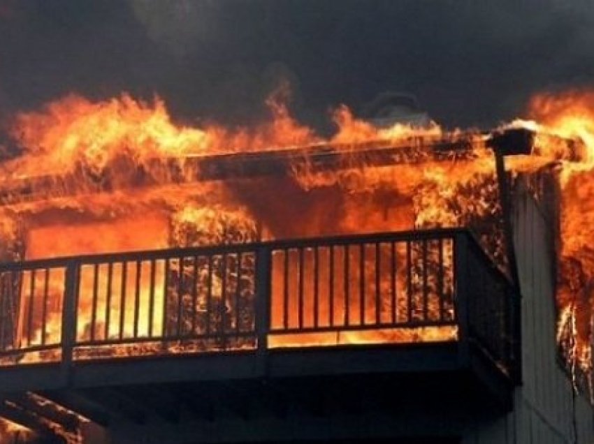 Zjarr në Prishtinë, dyshohet se po digjet një banesë 