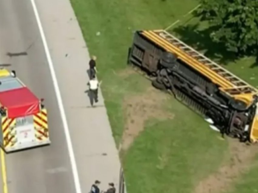 Përmbyset autobusi me nxënës në Ohio, një i vdekur dhe 20 të plagosur
