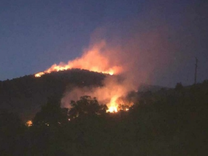QMK: Ende nuk është shuar zjarri në afërsi të fshatit Bllacë