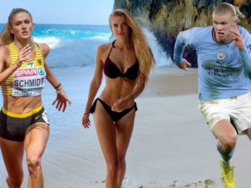 Atletja më seksi në botë sfidon Erling Haaland: Në 400 metra mund ta mposht!