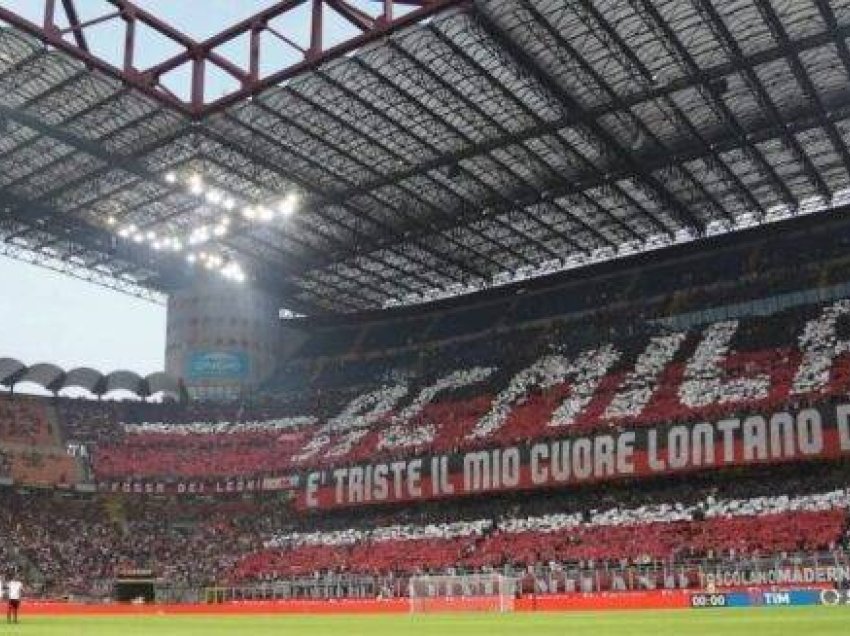 Milani entuziazëm nga tribuna