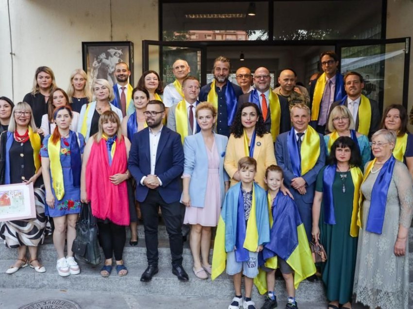 Pavarësia e Ukrainës u shënua edhe në Kosovë