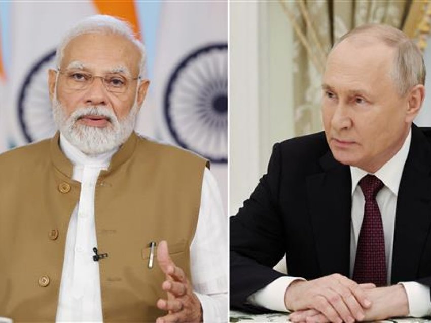 Kremlini: Putin dhe Modi diskutojnë në telefon
