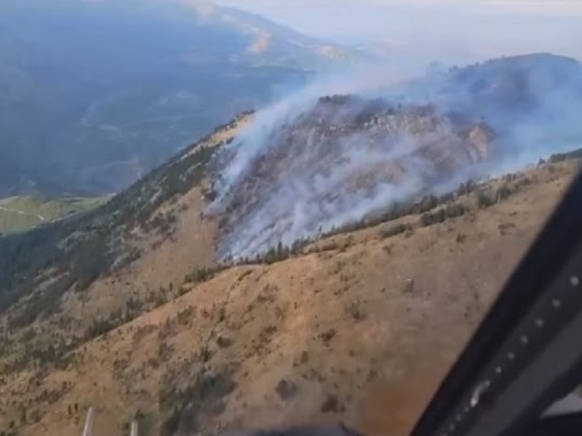 ​Peleshi: Situatë serioze zjarri në Parkun e Lurës