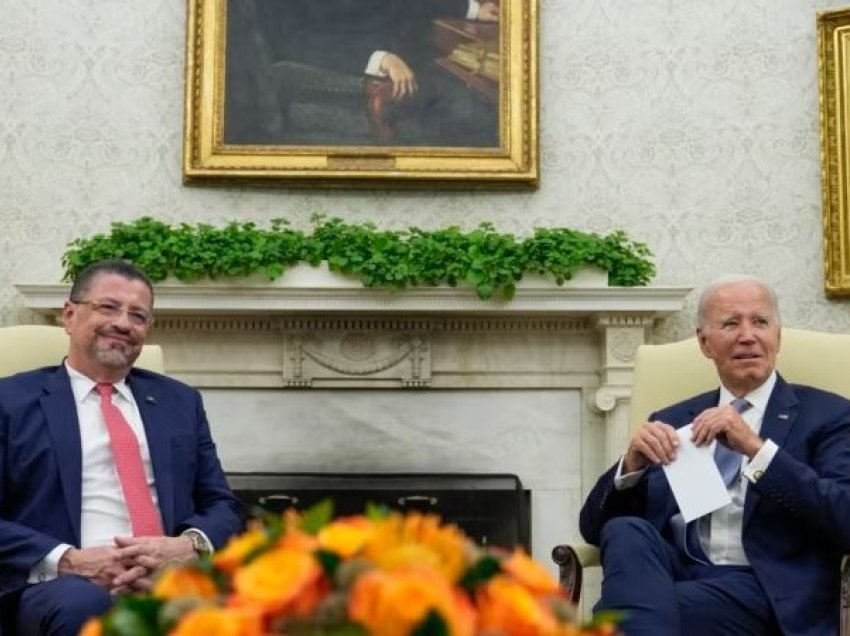 Presidenti Biden pret në Shtëpinë e Bardhë homologun nga Kosta Rika