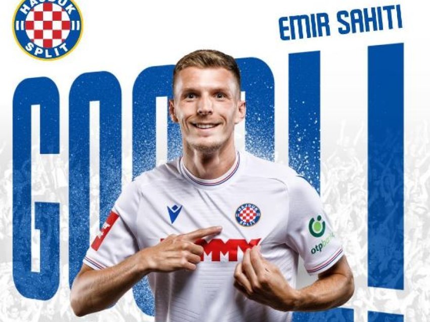 Sahiti dhe Dajaku nuk ndalen, shënojnë për Hajdukun e Splitit 
