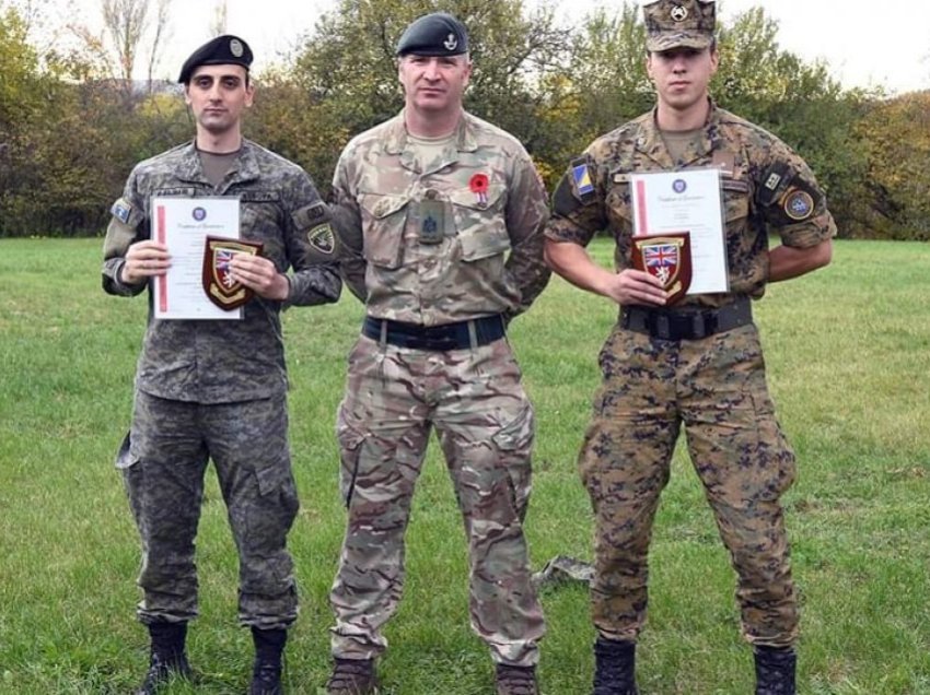 Oficeri i FSK-së fiton çmimin “Studenti më i mirë” në kursin trajnues në Çeki, pjesëmarrëse ishin disa shtete të botës