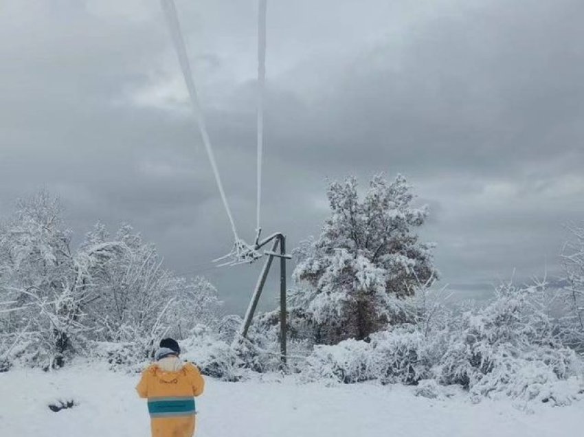 Reshje bore dhe erëra të forta në vend, Balluku: Grupet e punës në terren për riparimin e defekteve në rrjetin elektrik