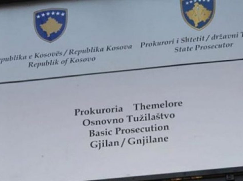 Vrasja në Gjilan, Prokuroria del me njoftim