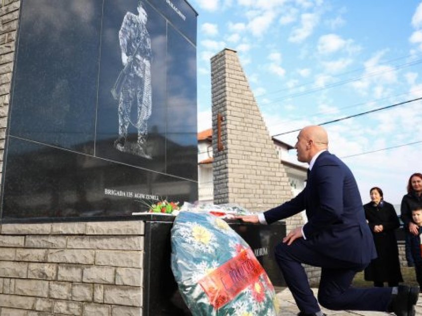 Haradinaj kujton Komandant Lulzim Morina: Kombi ynë ndihet krenar me kontributin e tij