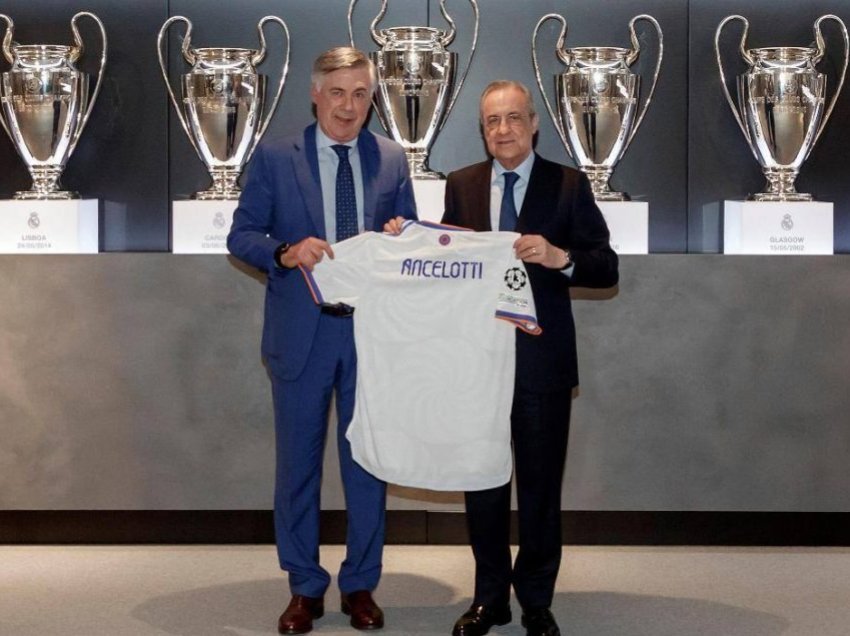 Real Madridi i ofron kontratë të re Carlo Ancelottit