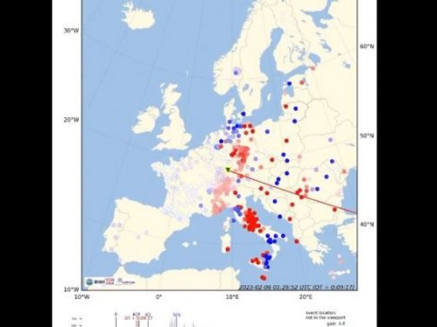 Si u përhap vala sizmike në të gjithë Evropën pas tërmetit katastrofik në Turqi?