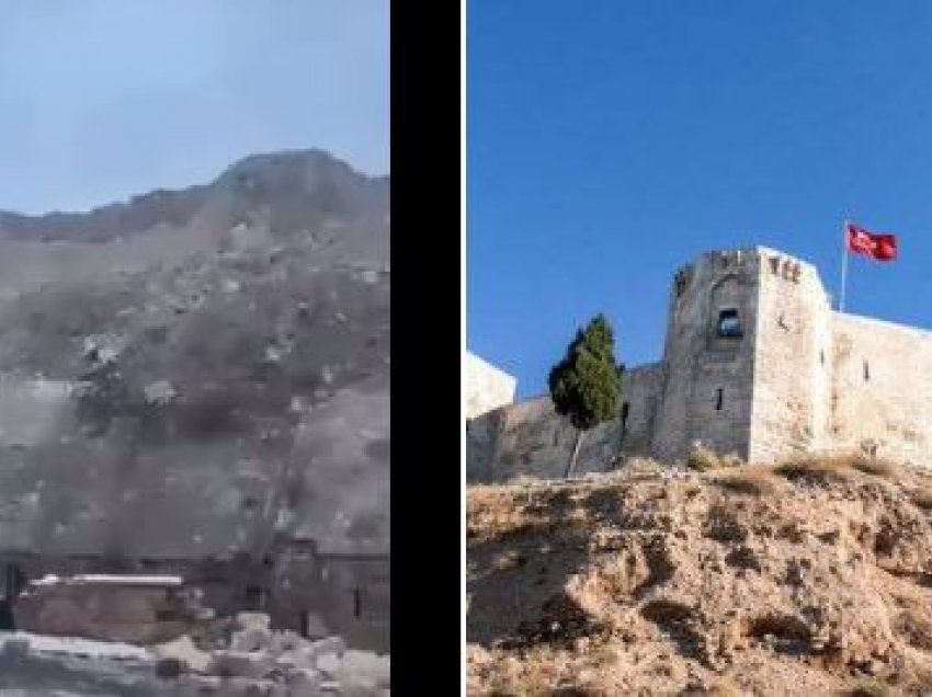 Tërmeti në Turqi, Shembët kalaja Gaziantepit e cila u ndërtua më shumë se 2200 vjet më parë 