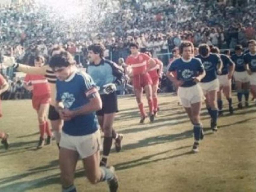 Çmenduria në Prishtinë me ekipin kroat në vitin 1985 dhe pesë gola të shënuara 