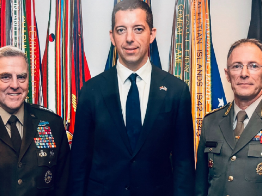 Shefi i ushtrisë serbe në Pentagon takon Gjeneralin amerikan, Gjuriq jep detaje