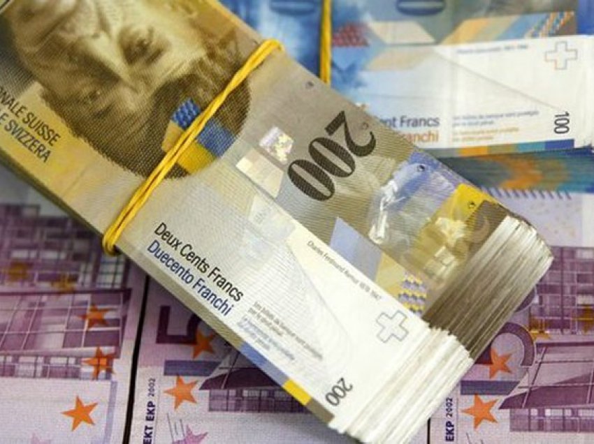 Franga zviceriane “mund” Euron, ja çfarë po ndodh me kursin e këmbimit sot