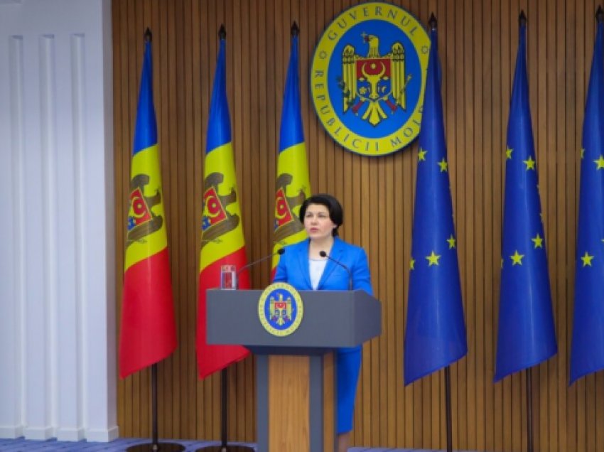 Kryeministrja e Moldavisë jep dorëheqje