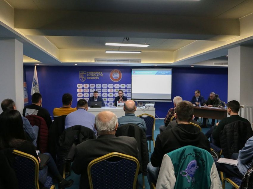 U mbajt seminari për licencimin e klubeve për garat evropiane 