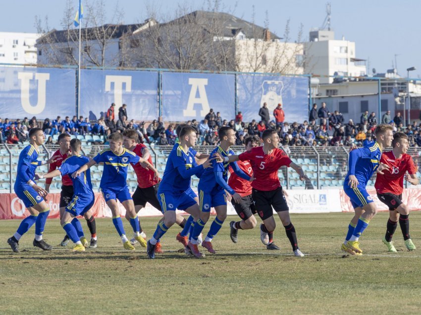 Shqipëria U-17 barazon me Bosnje-Hercegovinën U-17 në “Niko Dovana”