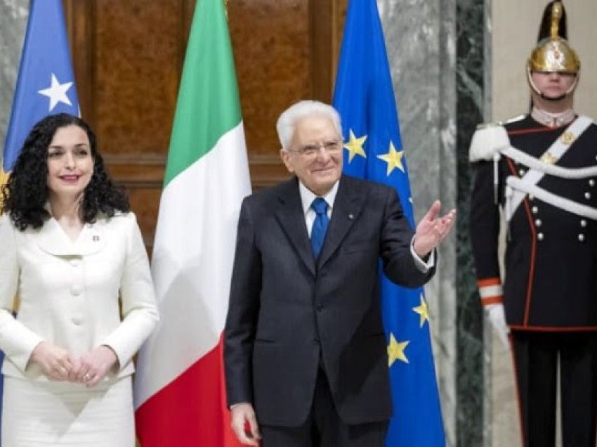 Sergio Mattarella uron Osmanin: Italia e mbështet bindshëm Kosovën