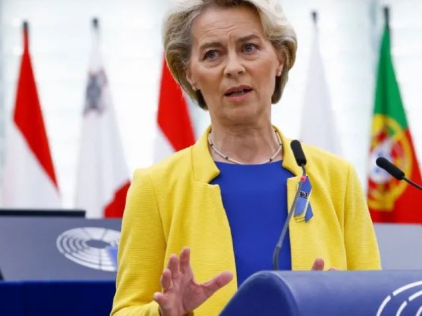 Ursula von der Leyen: Të bashkuar deri në fund me Ukrainën