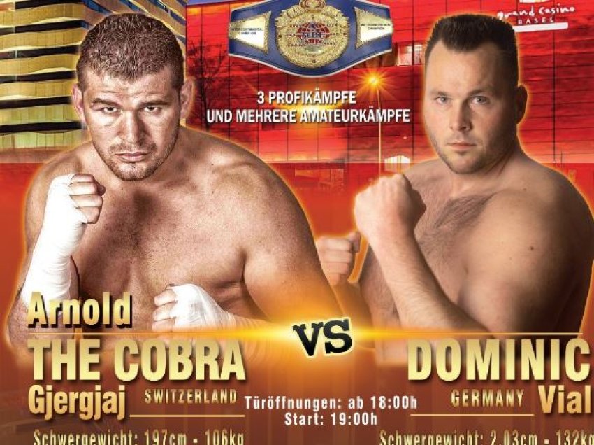 “The Cobra” shqiptar lufton për titullin WBF 